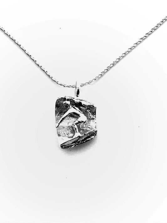 Sterling Silver Charm & Chain Necklace